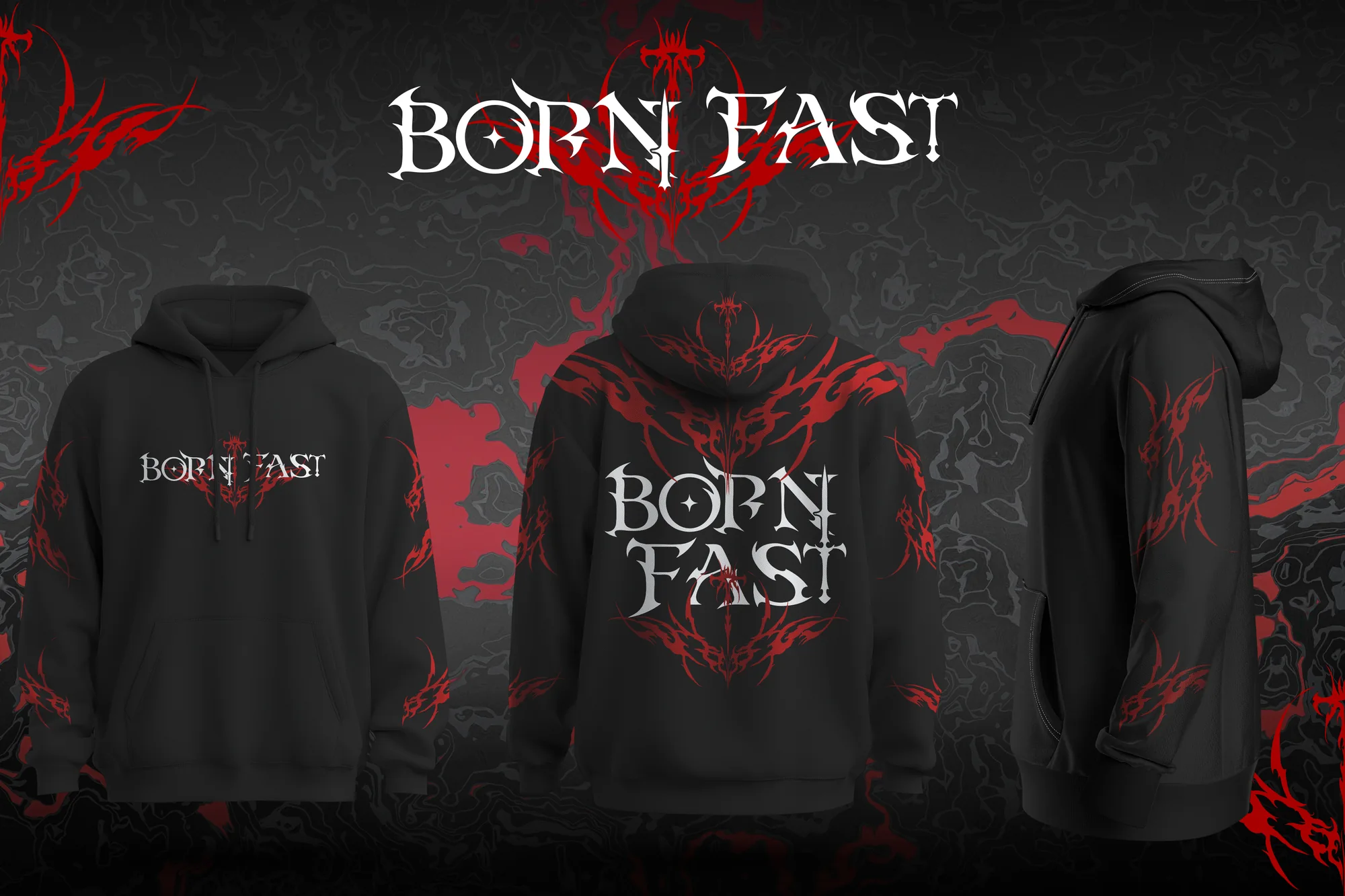 Born Fast apparel design