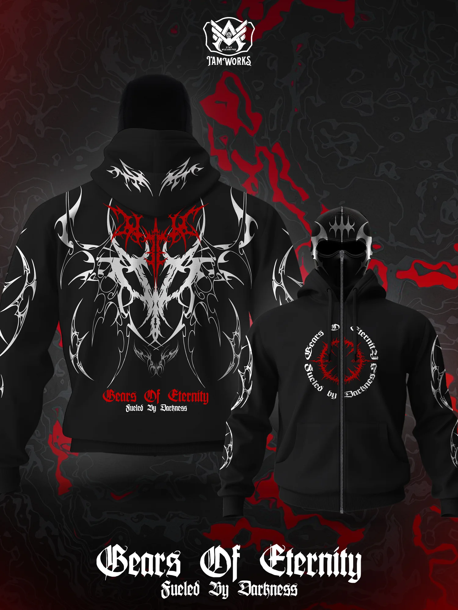 Gears of Eternity apparel design